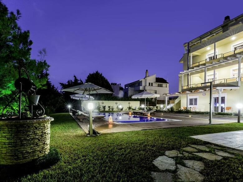 Rhodes Luxury Kallithea Breeze Villa With Ozone Pool & Private Small Forest!