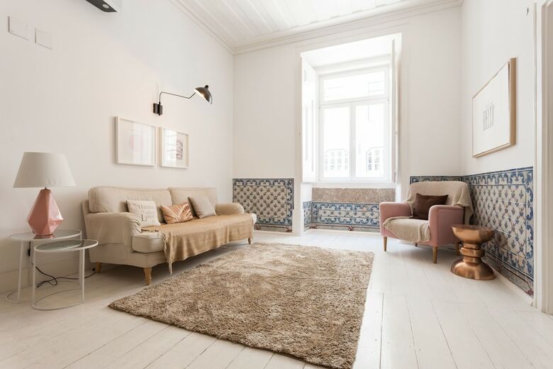 Baixa Tile Blue Two-bedroom Apartment - By Lu Holidays