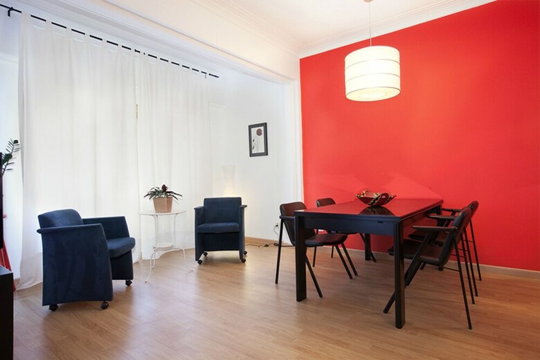 Apartment Red Glow