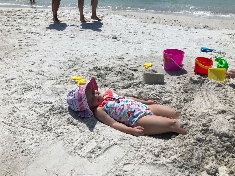 Beach Sands A 102 By Anna Maria