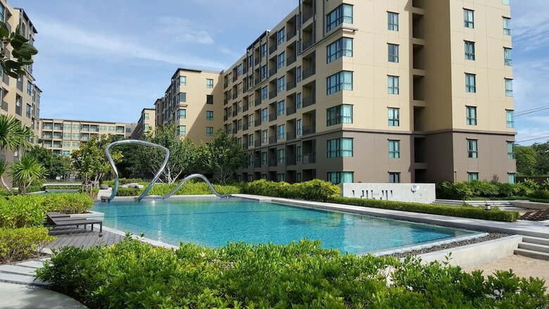 Rain Cha-am Pool View