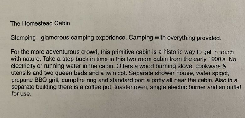 Little Trail Creek Cabins