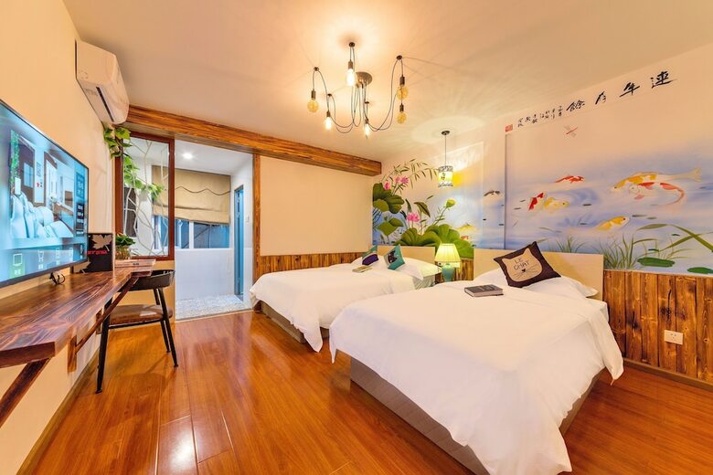 Hotel Hand Painted Art Home