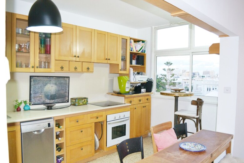 Apartamento 5min Walk Beach - Pkg -bialik Square Tl2