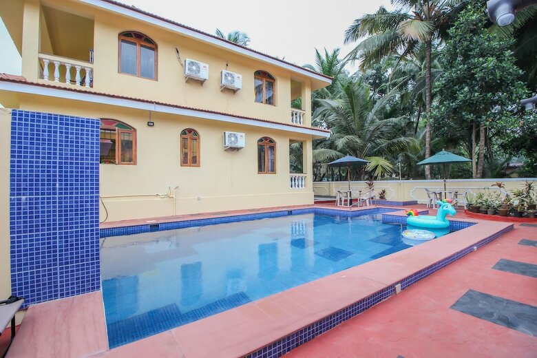 Villa Oyo 10723 Home Pool View Studio Colva