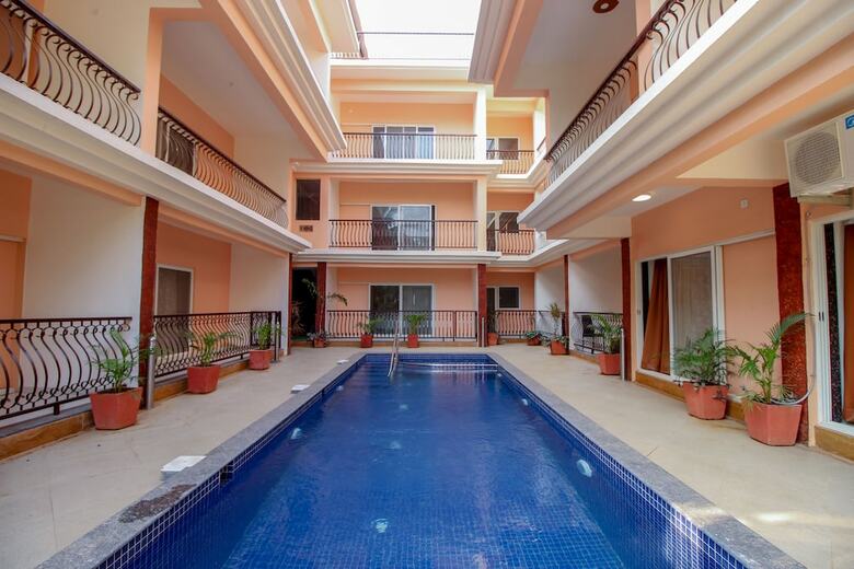 Apartamentos Oyo 10973 Home Exotic 2bhk Pool View Siolim