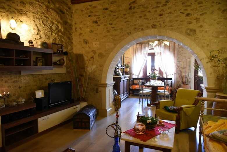 House With 2 Bedrooms In Rethymno - 8 Km From The Beach