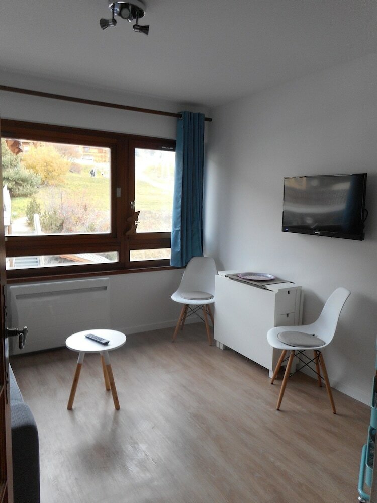 Apartamento Studio In Huez, With Wonderful Mountain View