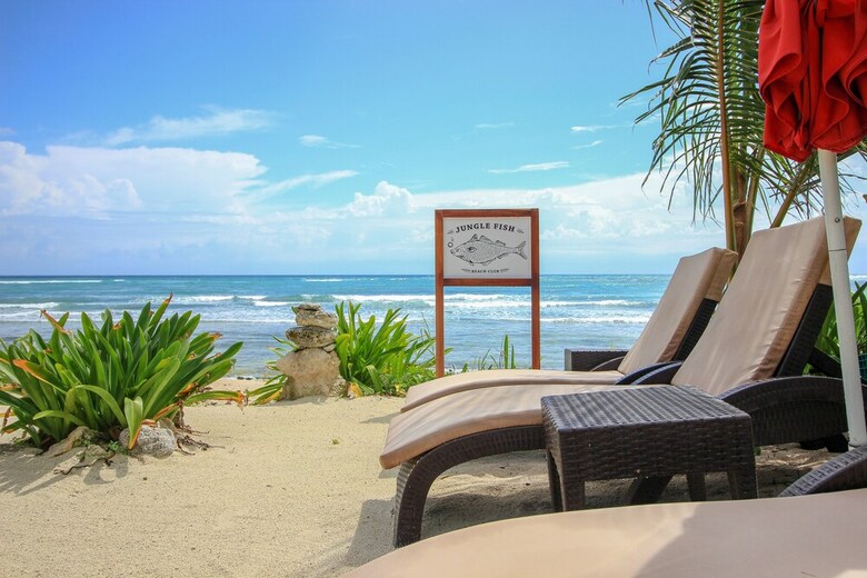 Luxury House Steps Away From Akumal Beach By Olahola