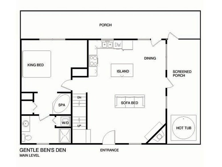 Cabana Gentle Bens Den 4 Bedroom Home