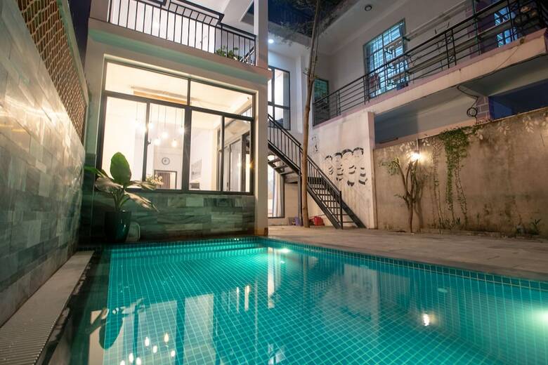 Apartamentos 3br Green And Artistic House In Da Nang