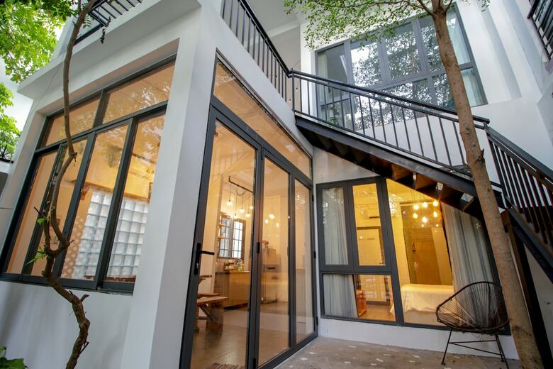 Apartamentos 3br Green And Artistic House In Da Nang