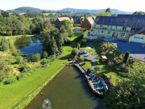 Captivating Apartment In Lichtenhain With Pond