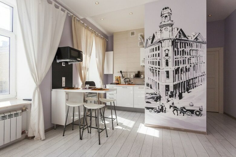 Apartamentos Rentalspb White On Rubinsteina