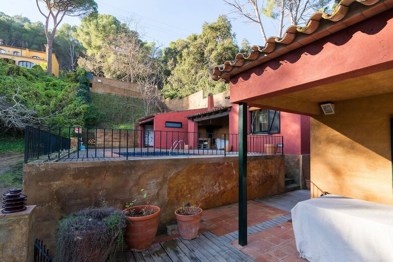 Bohemian Villa Con Piscina Privada En Playa Tamariu