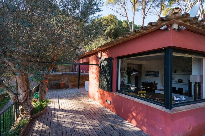 Bohemian Villa Con Piscina Privada En Playa Tamariu
