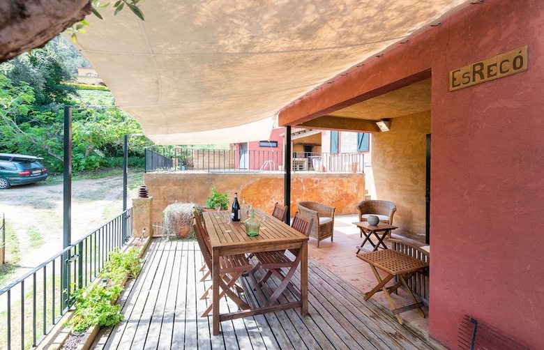 Bohemian Villa Con Piscina Privada En Playa Tamariu