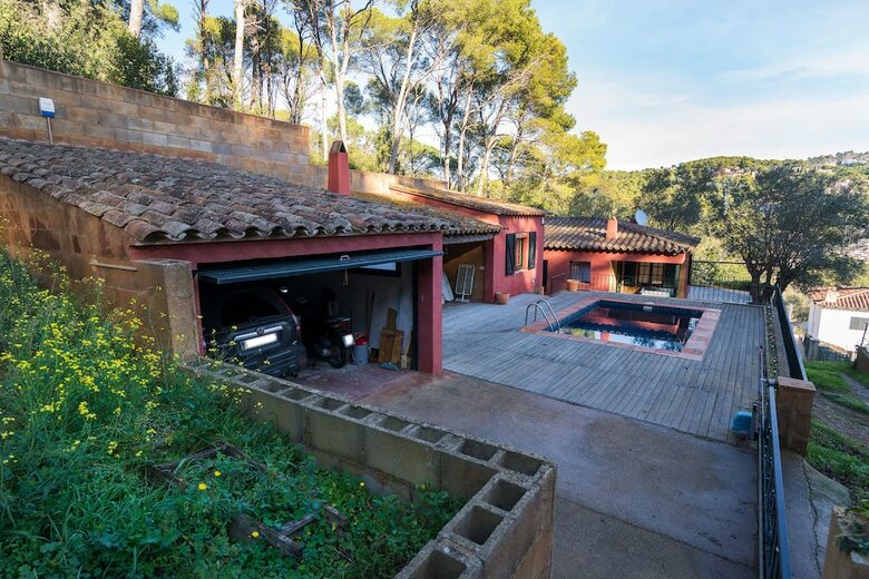 Bohemian Villa Con Piscina Privada En Playa Tamariu
