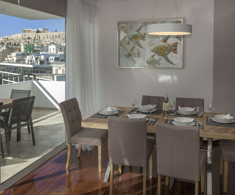 Apartamentos Elegant Residence With Panoramic View To Acropolis