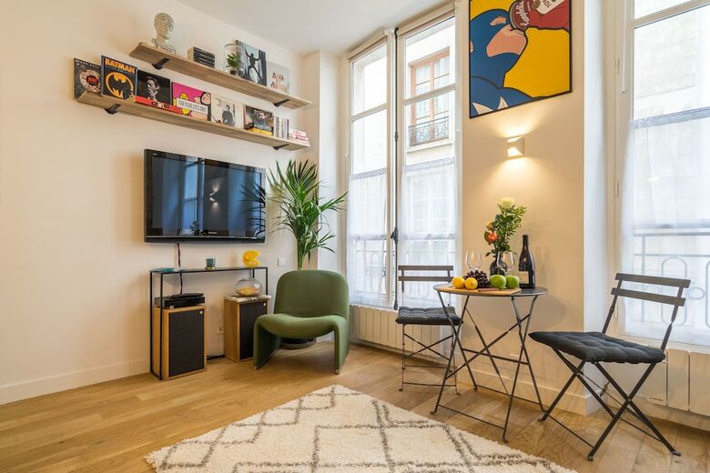 Apartamento Marais Studio 2p - AC - Wifi