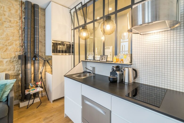 Apartamento Marais Studio 2p - AC - Wifi