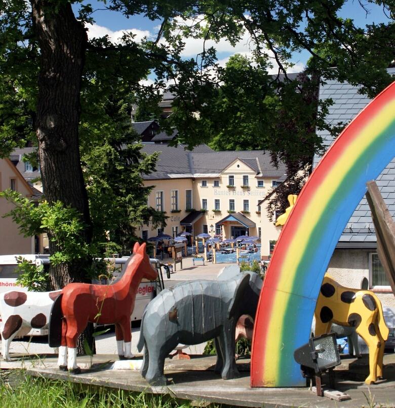 Buntes Haus Seiffen - Hotel Erbgericht