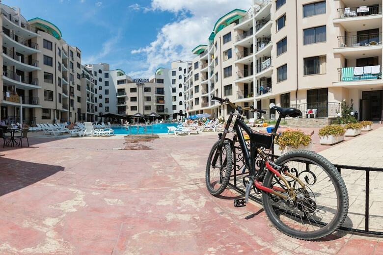 Aparthotel Studio For Family With Kitchenette And Pool View