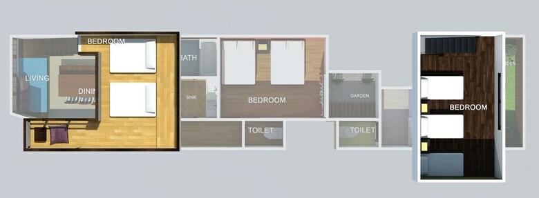 Apartamentos Shiki Homes Tsuru Kame