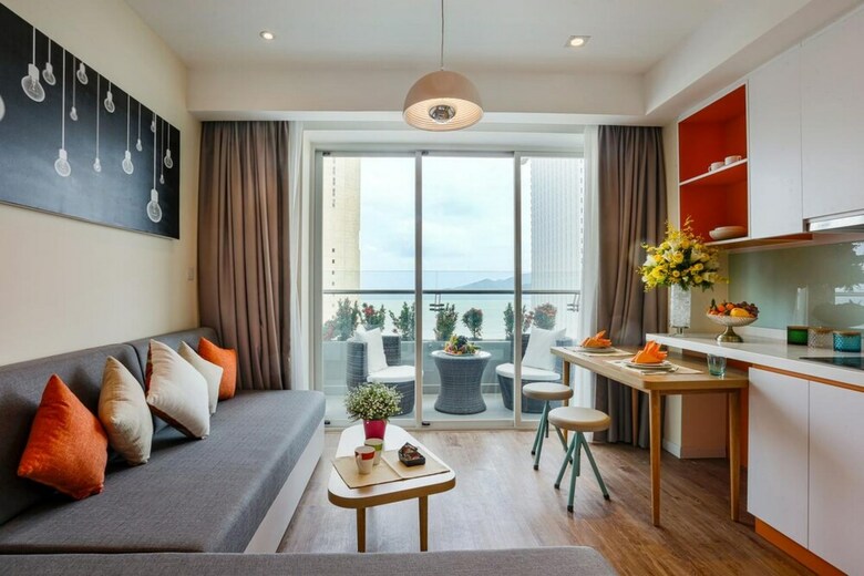 Hotel Parama Apartments Balcony Beachfront