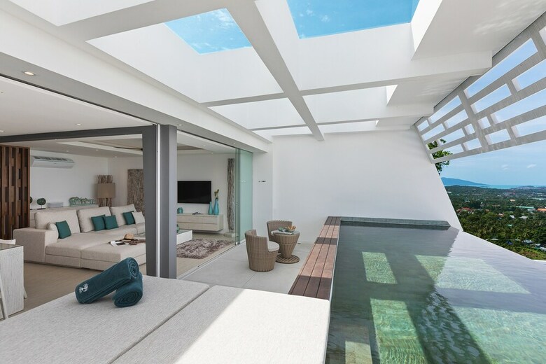 Villa Atlantis 6 - Deluxe 2bdr, Sea View, Private Pool - Chaweng Noi