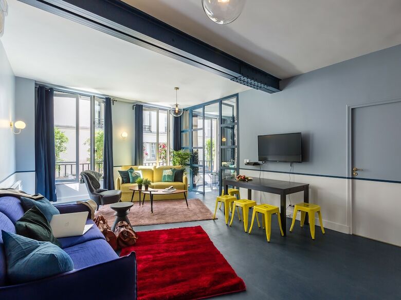 Apartamento Luxury 3 Bedroom 2 Bathroom Loft - Louvre Museum