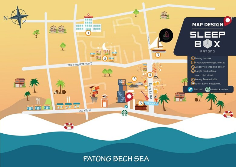 Hostal Sleep Box Patong
