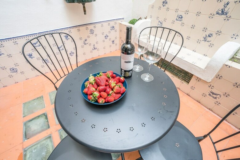 Apartamentos Portas With Patio