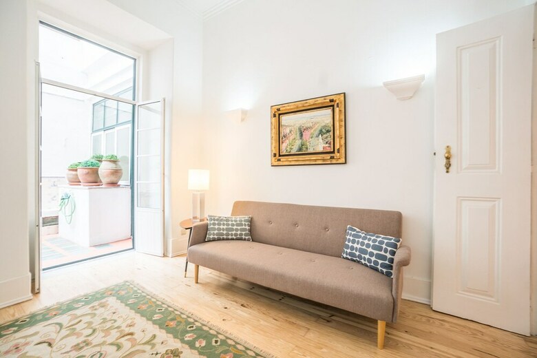 Apartamentos Portas With Patio