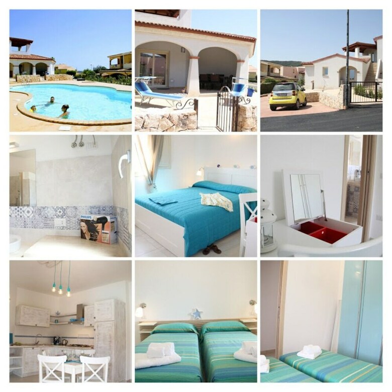 Villa Tourquoise And Wood Stilish House 23