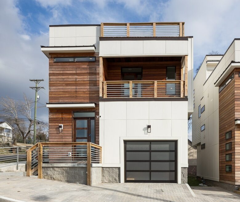 Three Glorious Modern Homes W/ Rooftop Views