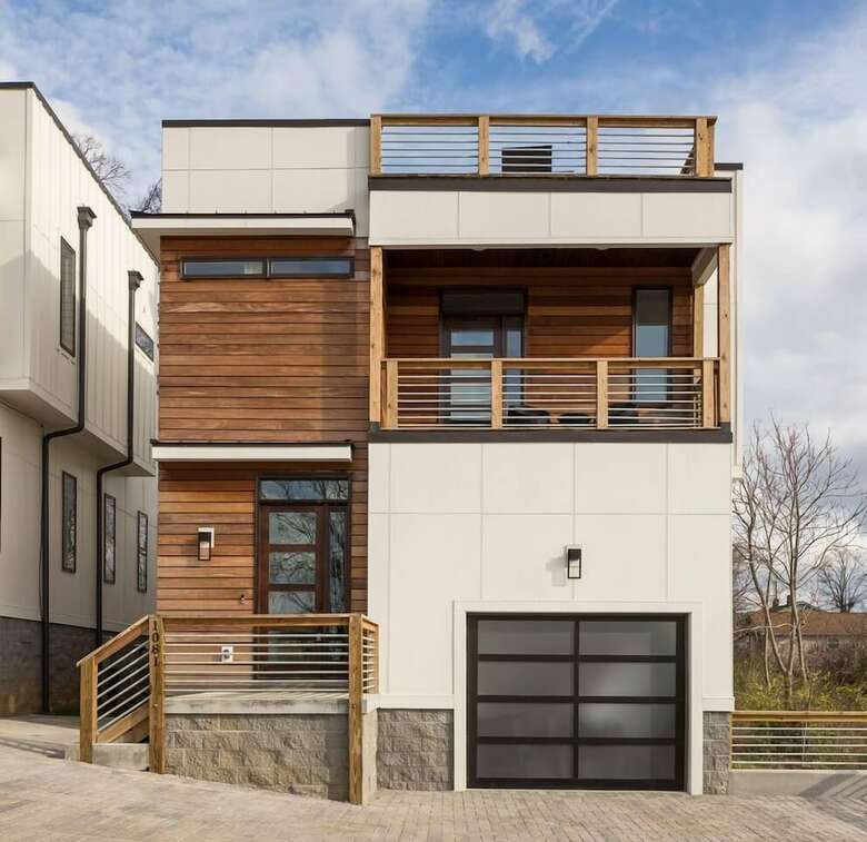 Three Glorious Modern Homes W/ Rooftop Views