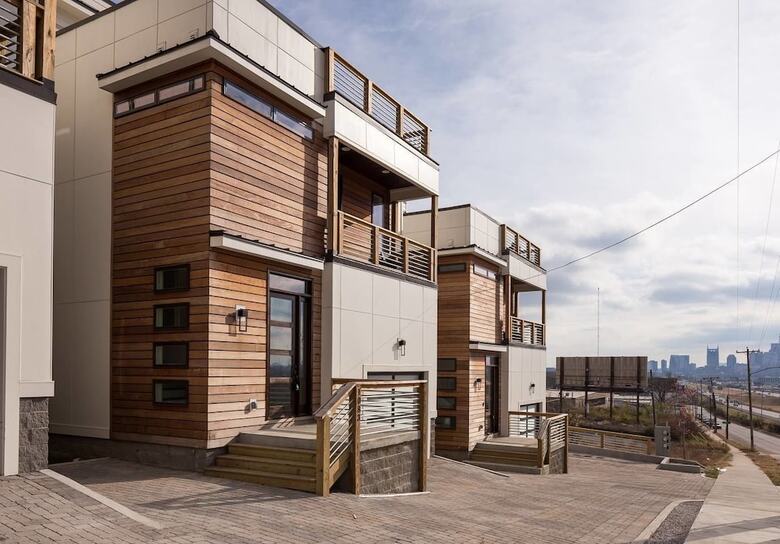 Two Stunning Modern Homes W/ Rooftop Views