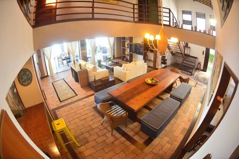 Casa de Luxo Na Beira Mar Porto Mirim
