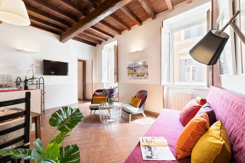 Rome As You Feel - Baullari 1 Bedroom Apartment