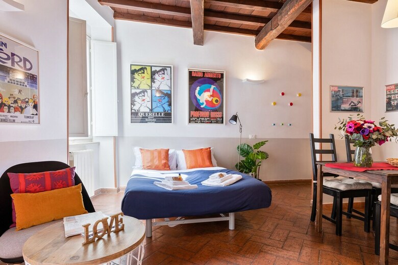Rome As You Feel - Baullari 1 Bedroom Apartment