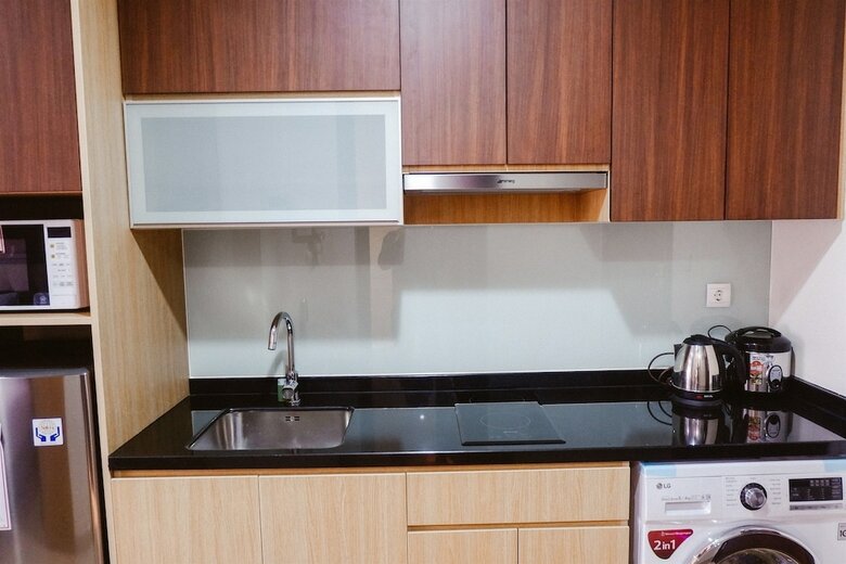 Studio At Menteng Park Apartment With City View