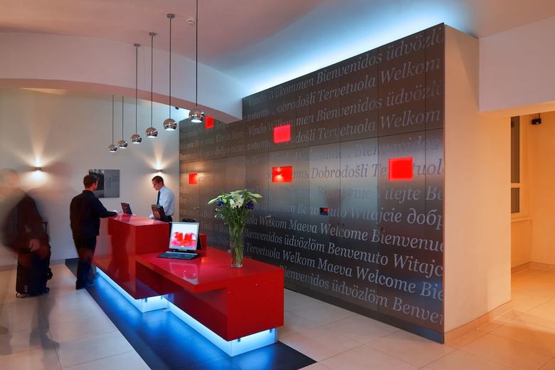 Red And Blue Design Hotel Prague