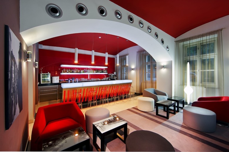 Red And Blue Design Hotel Prague
