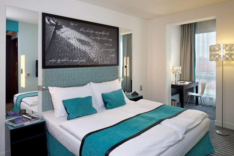 Red And Blue Design Hotel Prague