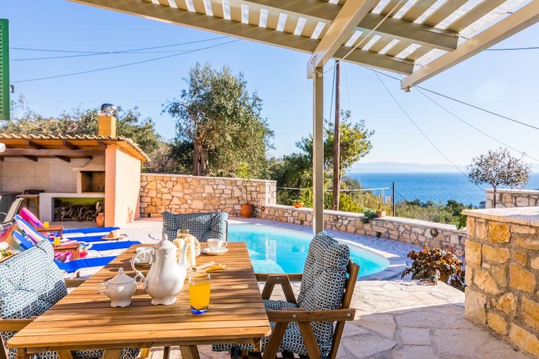 Villa Loggos Private Pool Cottage Misoula By Konnect