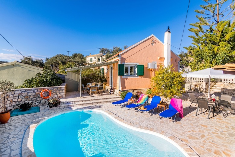Villa Loggos Private Pool Cottage Misoula By Konnect