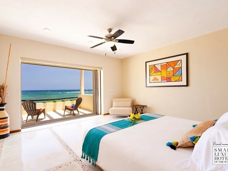 Ocean Front Private 3 Bedroom Villa In Akumal