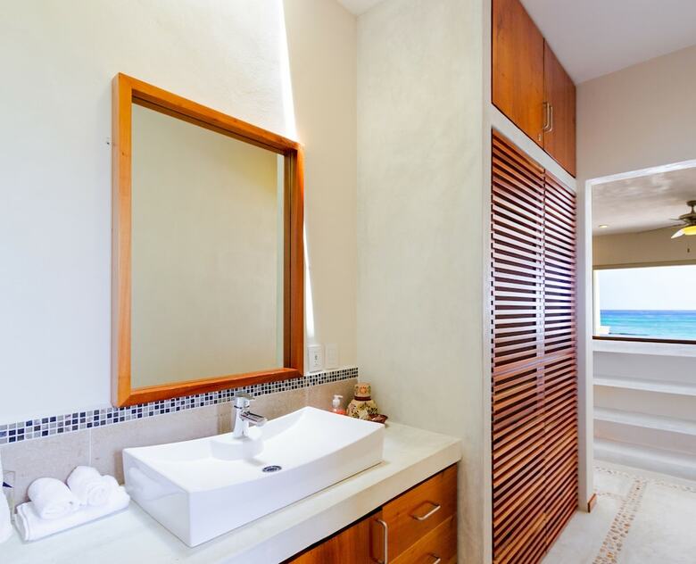 Ocean Front Private 3 Bedroom Villa In Akumal