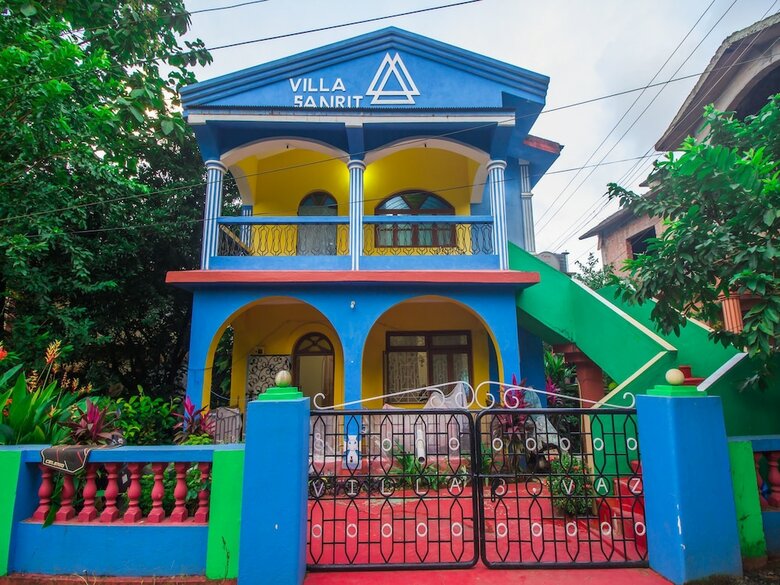 Oyo 17410 Home 2bhk Goan Villa Calangute Beach